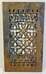Vintage 1984 Reggio Register Cast Iron 814 Floor Vent Cover 12" X 6" Opening. Fixed Price $55.00.