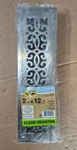 Hampton Bay 1002265340 Steel Floor Register 2"X12" Classic Scroll Brushed Nickel. Fixed Price $23.72.