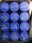 Delavan Oil Burner Nozzle Asst. 1.50-60B 1.50-70B 1.35-70B 12 New Old Stock. Fixed Price $30.00.