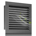 14"X14" Aluminum Gable With Screen Exterior Shed Vents For Walls,. Fixed Price $53.91.