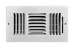 Truaire 103MT Series 3-WAY Stamped Steel White, 8X4. Fixed Price $5.47.