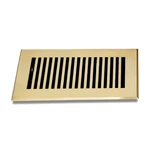Prima Decorative Floor Register 4" X 10" Cast Aluminum VR102 Heavy Duty Wa.... Fixed Price $87.75.