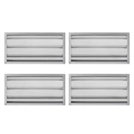 8" X 16" Manual Foundation With Adjustable Louvers For Ventilating Crawl.... Fixed Price $163.99.