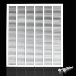 Engera Return Air Grille - Sidewall And Ceiling Hvac Vent Duct 20X20, White. Fixed Price $51.39.