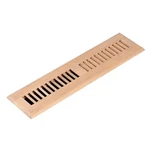 Homewell Red Oak Wood Floor Register, Drop In 2" X 14" No Damper,. Fixed Price $31.26.