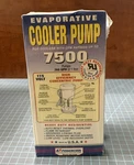 Powercool Evaporative Cooler Pump Model UL7500. Fixed Price $39.99.