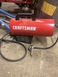 Heavy Duty Craftsman Forced Air Heater Slightly Used. Fixed Price $80.00.