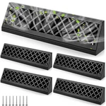 Blulu 4 Pcs 18 Inch Baseboard Register Duct Opening Size Modern Design Vent C.... Fixed Price $115.03.