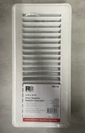 4X10 White Steel Floor Register Adjustable Air Vent Damper R3. Fixed Price $11.95.