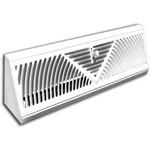 Truaire C115SW 15-INCH(DUCT Opening Measurements) Floor Baseboard Supply. Fixed Price $22.60.