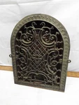 Arch Top Cast Iron Wall Ornate Register Heat Grate Vent Grill Louver Victorian. Fixed Price $149.99.