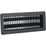 10-HOME Impressions In. X Matte Black Steel Floor Register 1FL0412MB-NH. Fixed Price $98.89.