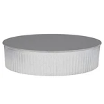 Imperial GV0737 Silver 26 Ga. Galvanized Steel Crimped Pipe End Cap 8 Dia. In.. Fixed Price $16.96.