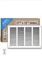 Fits 16X12 Duct Opening Steel Return Air Grille By Handua Vent Cover. Fixed Price $30.00.