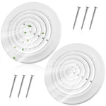 Therwen 2 Pieces 10 Inch Round Vent Cover, Ceiling Diffuser Hvac Duct. Fixed Price $66.14.