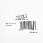 S97018870 Broan Grille Oem. Fixed Price $63.95.
