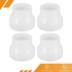 4PACK 4" 3" Reducer Connector Ducting Inline Increaser Abs Plastic Vent. Fixed Price $18.38.