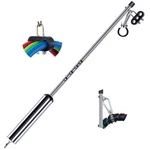 Dazakoot 40 Swivel Pogo For Semi Truck, Single Stick, Silver. Fixed Price $66.99.