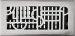 Decor Grates ADA410-NKL 4-INCH By 10-INCH Art Aluminum Nickel Floor Registe. Fixed Price $19.32.