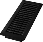 Black Plastic Louvered Floor Register 4X12 Inches Pack Of One. Fixed Price $15.29.