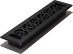 ST408 Scroll Design Floor Register 2X14 Inches Textured Black. Fixed Price $23.05.