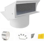 8 Inch Exterior Dryer Vent Cover Outside Bathroom Range Hood Hvac Duct. Fixed Price $20.00.