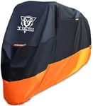 Xyzctem Motorcycle Cover All Season Waterproof Outdoor 116", Orange. Fixed Price $44.67.