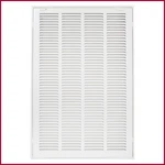 Return Vent Cover 16" X 25" Duct Opening White Air Wall / Ceiling Steel. Fixed Price $55.00.