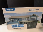 Zepoty Wood Gable Vent 12" X 18" Opening 10" 16" Replaceable Screen New. Fixed Price $24.99.