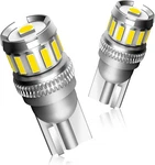 Autoone 194 Led Bulbs 6500K White T10 168 2825 W5W Interior License Plate Light. Fixed Price $13.99.