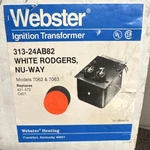 Webster 313-24AB82 Ignition Transformer Mpn Model. Fixed Price $78.00.