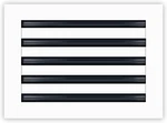 14X10 Modern Ac Vent Cover - Decorative White Air Standard Linear Slot Di. Fixed Price $70.00.