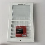 Everbilt 14" X 8" 2-WAY Steel Wall/ceiling Register White. Fixed Price $19.99.