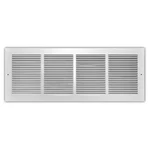 24X8 Air Return Grille White Steel Hvac Wall Ceiling Vent Cover Everbilt. Fixed Price $12.98.