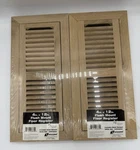 Accord Floor Registers 4 X12 Flushed Mount Louvered Unfinished White Oak New. Fixed Price $20.99.