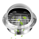 Inch Wall Air Vent Cover, Moonjor Thicken 304 Stainless Steel Round Extract.... Fixed Price $21.19.