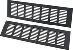 2PCS Air Cover,ttzeze Black Aluminium Alloy Ventilation Grille Rectangle Me. Fixed Price $17.40.