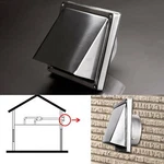 6" Wall Air Ducting Ventilation Exhaust Grille Cover Outlet Stainless Steel. Fixed Price $20.99.