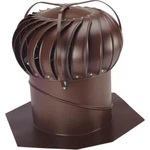 Lomanco 14 Brown Aluminum Wind Turbine Exhaust Vent Roof Mount Energy Savings. Fixed Price $103.41.