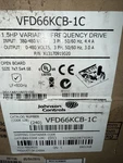 Johnson Controls Variable Frequency Drive 1.5 HP/380-480VOLTS VFD66JCB-1C. Fixed Price $475.00.