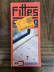 Fittes Aria Lite Framed Wall Vent 4 In X 10 White. Fixed Price $15.00.