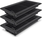 4" X 10" (duct Opening Size) Floor Register Inch, Dark GRAY-3 Pack. Fixed Price $43.47.