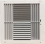 Hbw Four-way Plastic Side Wall/ceiling Register White 12" X For Duct. Fixed Price $27.99.