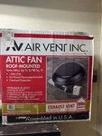 Air Mount Power Inc. 53316 Gable Attic Ventilator. Fixed Price $130.00.