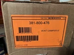 Weil-mclain 381-800-476 Vent Damper Inch GVD-6 24 Vac 60HZ. Fixed Price $375.00.