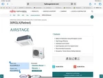 Fujitsu Ceiling Cassette Ductless Heat Pump 18.6 Seer R410 AUU30RGLX. AOU30RGLX. Fixed Price $3600.00.