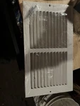 Proselect 12 In. X 6 Steel Return Air Grille White. Fixed Price $15.00.