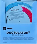 Trane TD1 Ductulator With Sleeve, Sizing Calculator. Fixed Price $27.89.