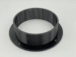 6" Inch Air Connector Flange Straight Ventilation Pipe Plastic Ducting. Fixed Price $14.99.
