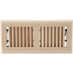 (5)-HOME Impressions In. X Natural Oak Floor Register WF0410N0. Fixed Price $106.89.